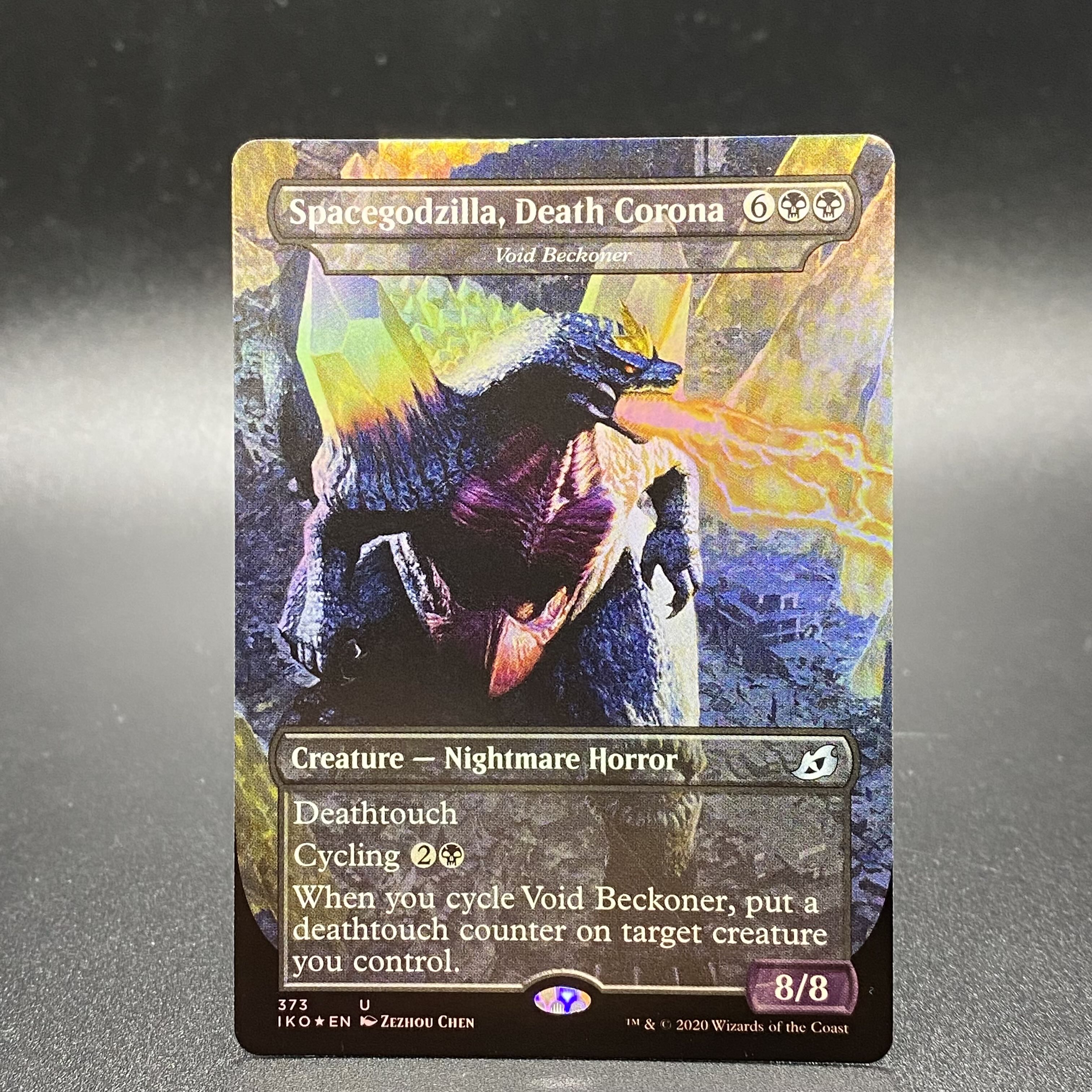 死のコロナビーム スペースゴジラ Foil Spacegozilla Death Corona 英語の通販 Magi公式ショップ 委託商品 Magi トレカ専用フリマアプリ