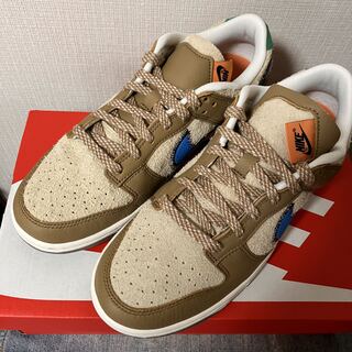size? × Nike Dunk Low "Dark Driftwood/Ph 27cm