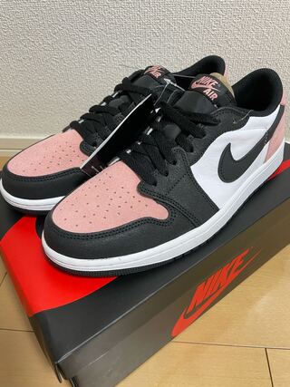 27.5cm Nike Air Jordan 1 Low OG "Bleached Coral" 27.5cm