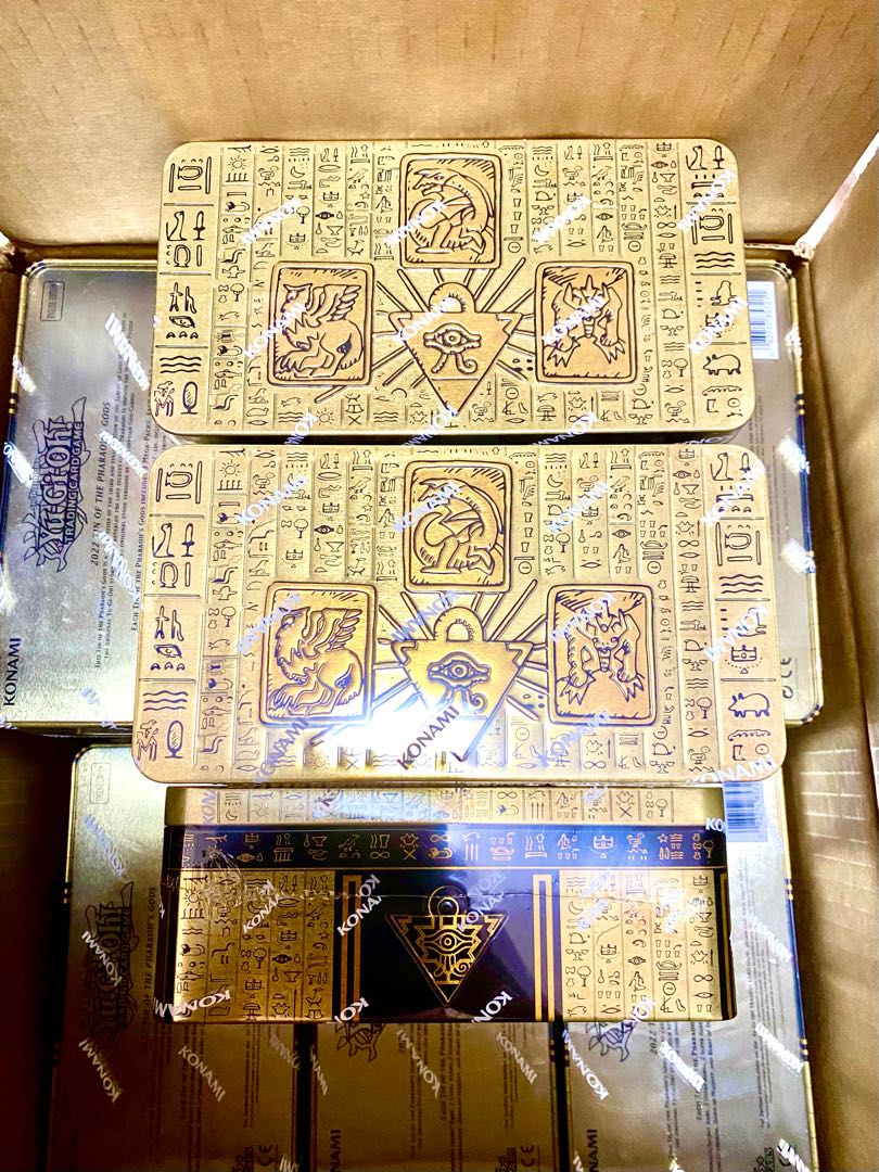 Yu-Gi-Oh 2022 Tin of the Pharaoh's Gods (6-box set) [English].