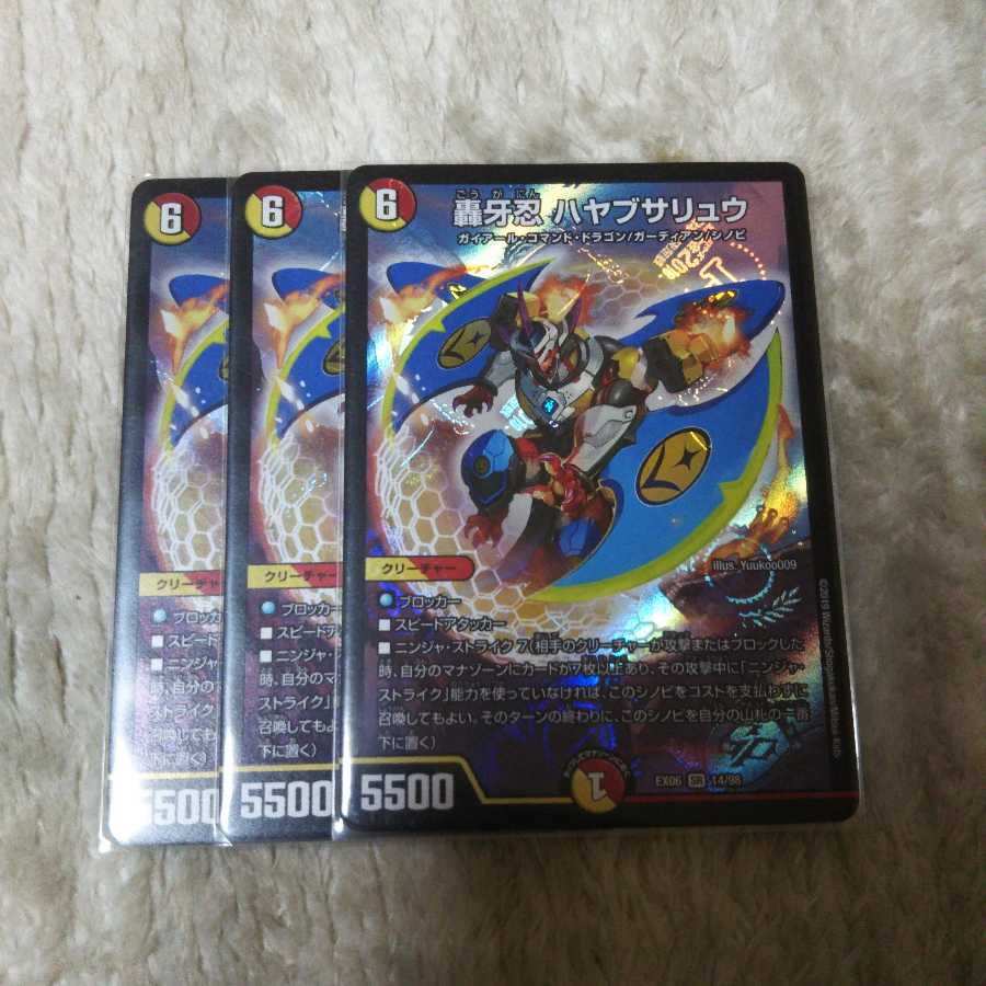 専用 轟牙忍 ハヤブサリュウ 2枚