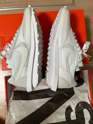 サカイ×ナイキ LDV ワッフル "トリプルホワイト" 29cm