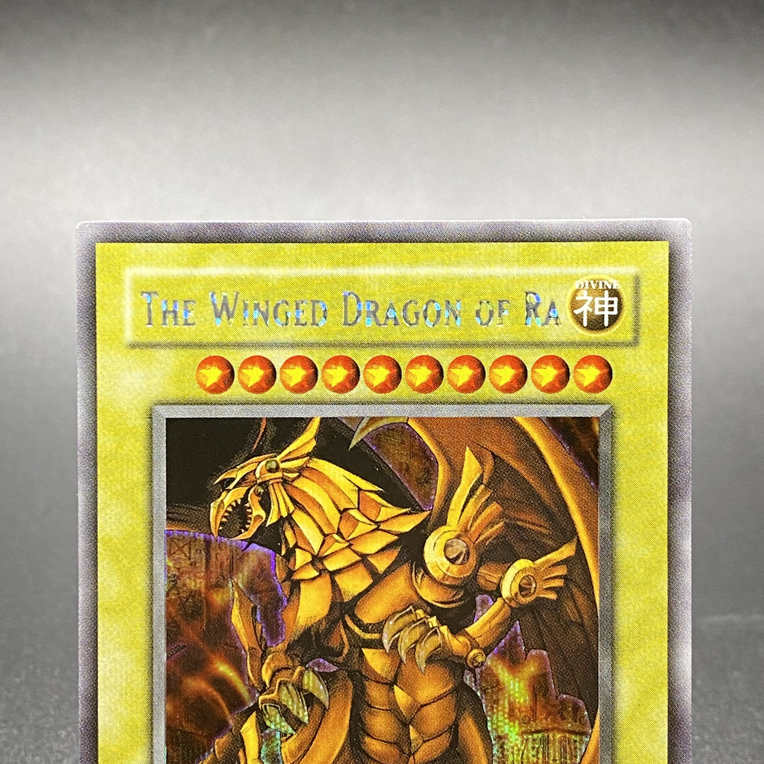 The Winged Dragon of Ra English Secret Rare GBI-003