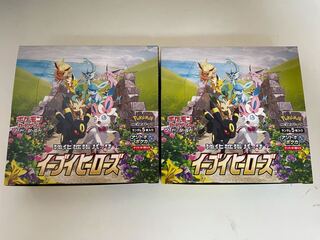 Eevee Heroes 2box no shrink