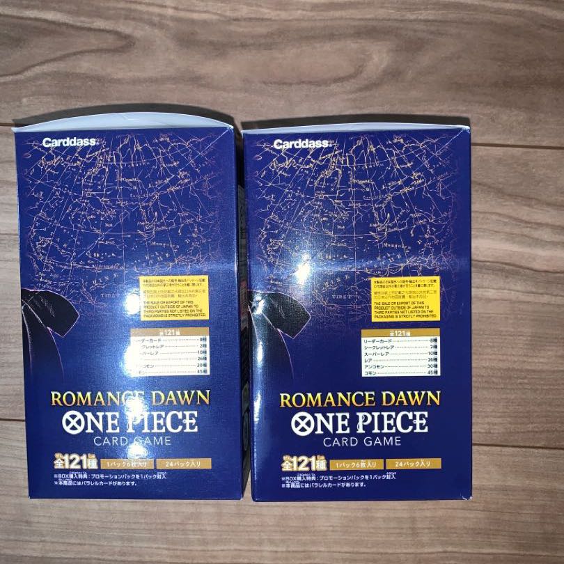 Romance Dawn 2BOX new unopened