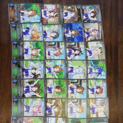 Uma Musume Shadowverse Bronze, all types, complete set of 32