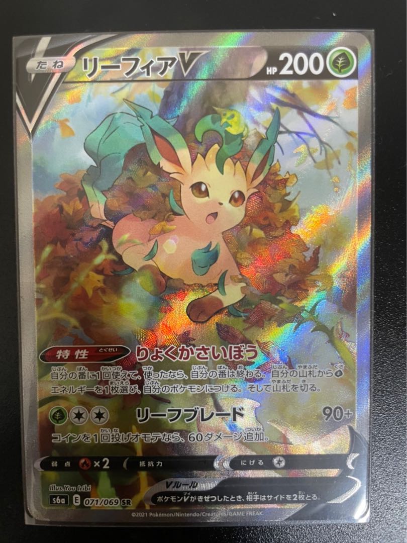 リーフィアV sa 美品 ローダー付けれます