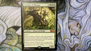 MTG 　茨の騎兵/Cavalier of Thorns 　英語版　１枚