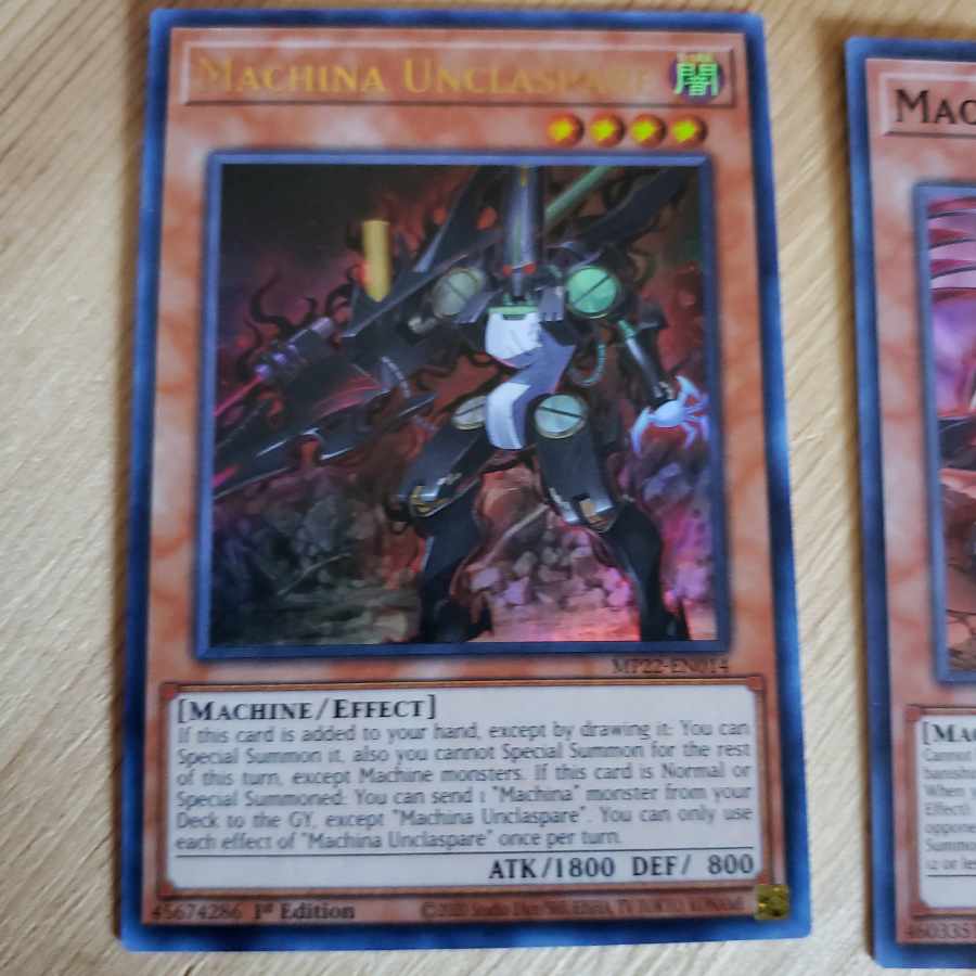 Machiners Ruin Riryoku Unclasped Ultra English tin 2022