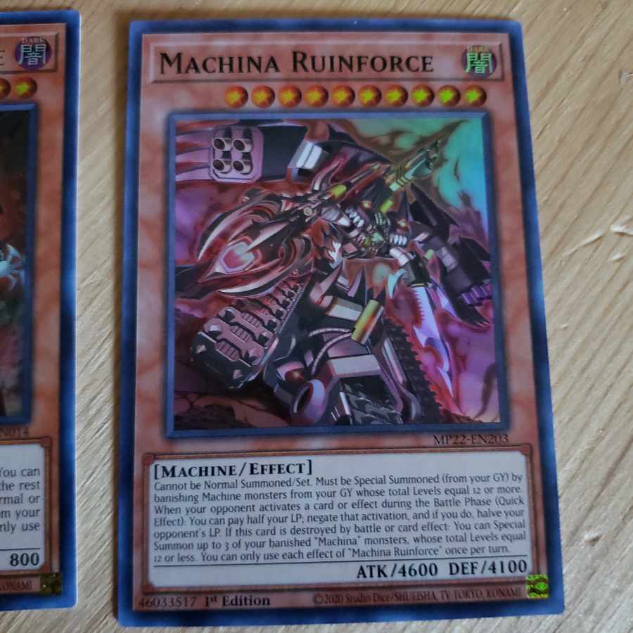 Machiners Ruin Riryoku Unclasped Ultra English tin 2022