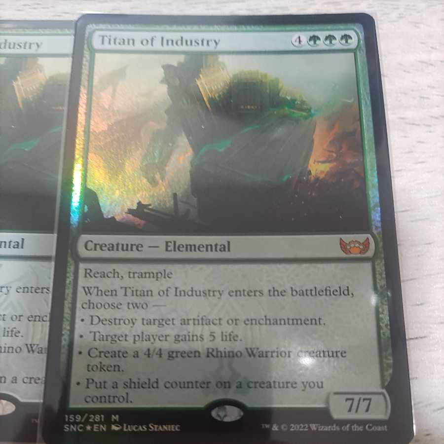 Titan of Industry Myth Rare 159/281