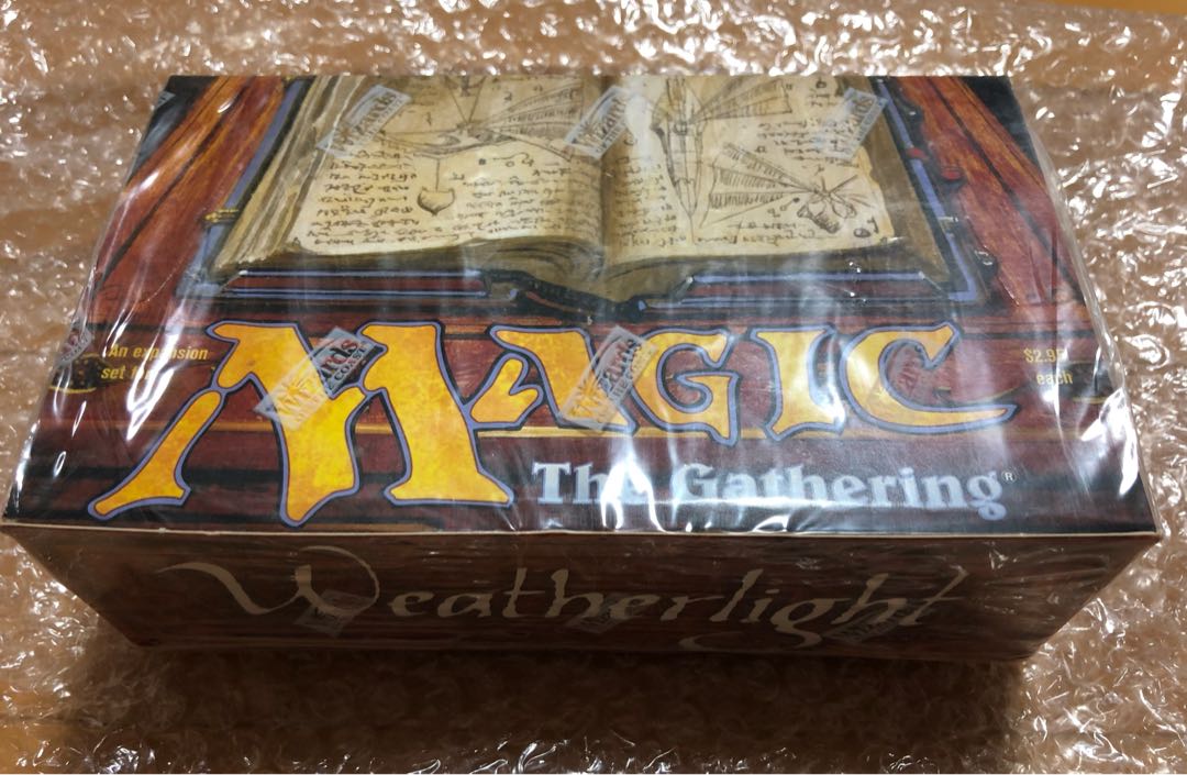 MTG Weatherlight unopened box English box