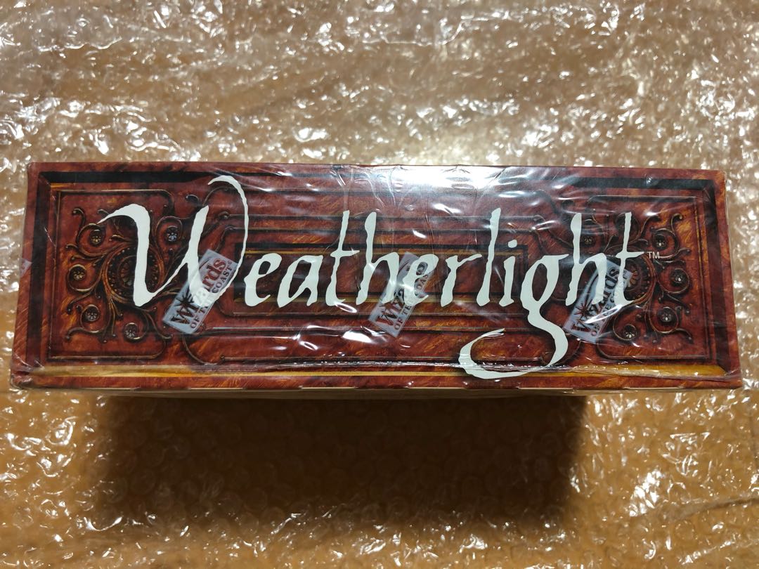 MTG Weatherlight unopened box English box