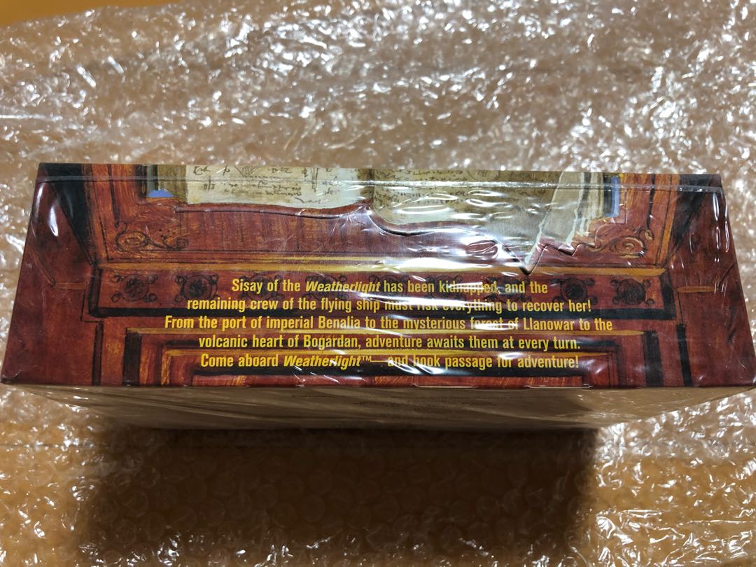 MTG Weatherlight unopened box English box