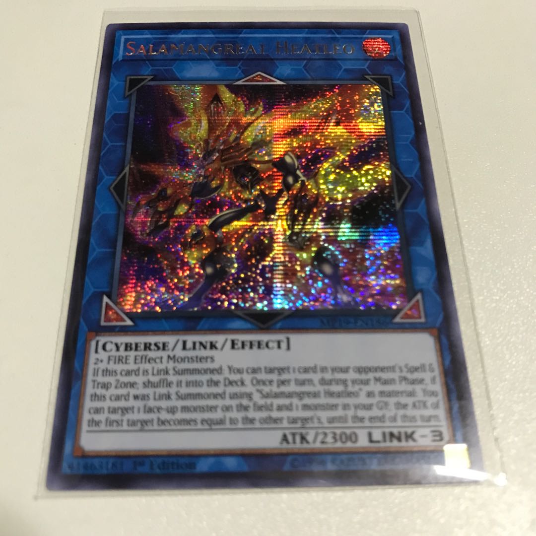 転生炎獣ヒートライオ シークレットレア JP040 英語版　MP19