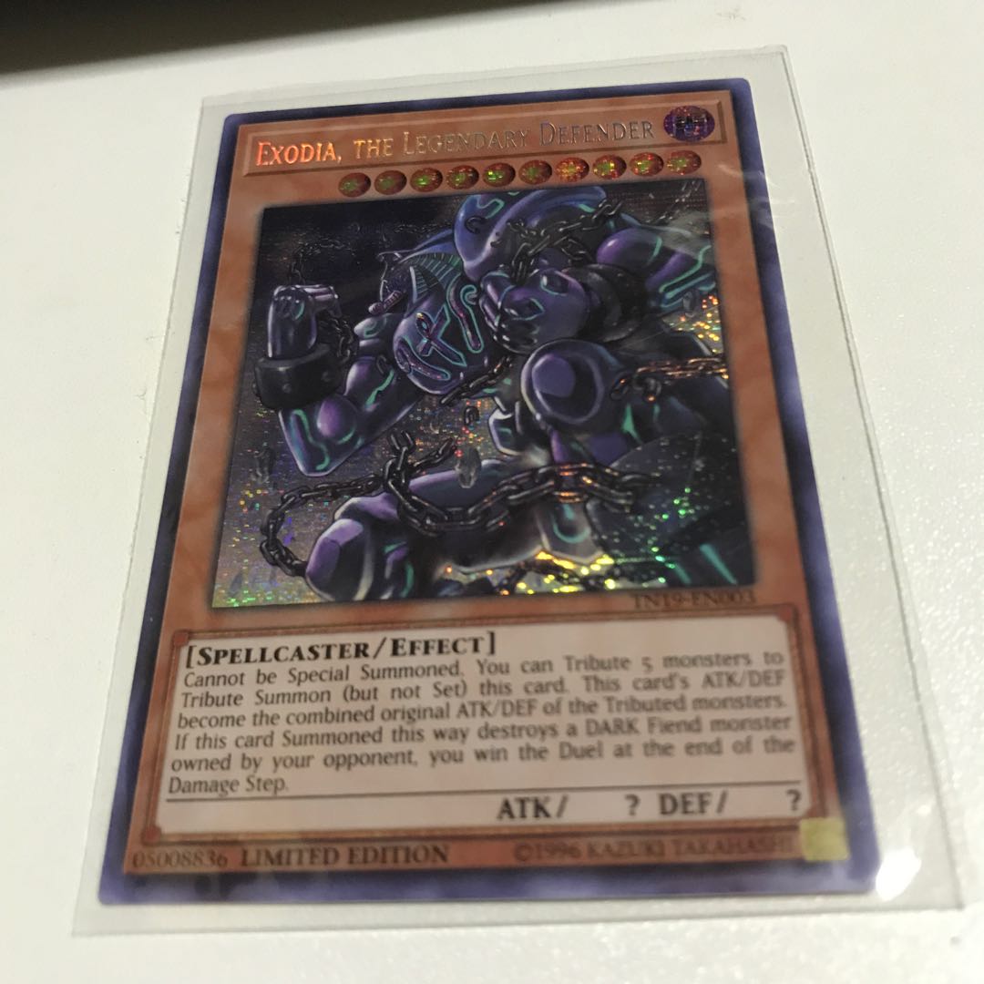Exodia, the Legendary Defender Secret Rare JPC02 English