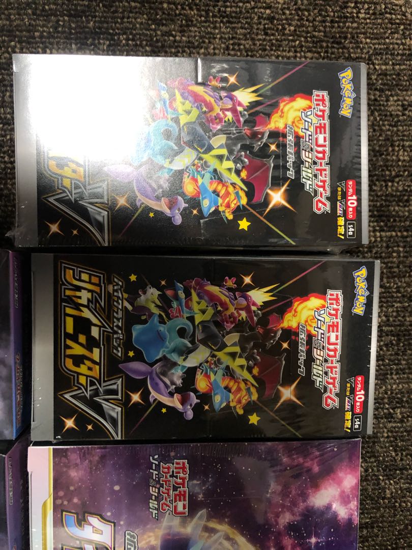 [未開封] イーブイヒーロズ　イーブイズセット　シュリンク付き　BOX他