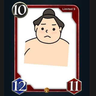 Sカード sumo Asset Value: 20