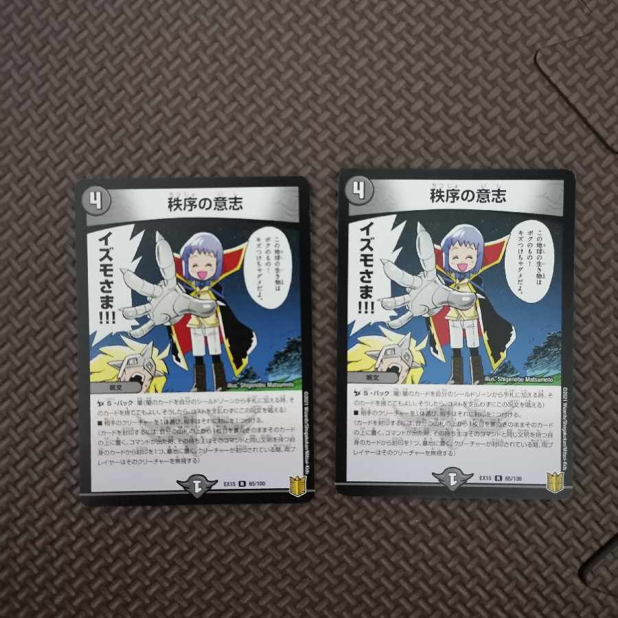 Order's Will R 35/110 2 pieces