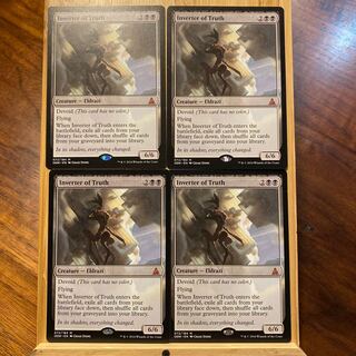 MTG  真実を覆すもの  英語版　4枚セット