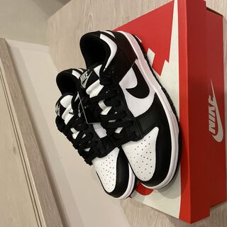 ナイキ ウィメンズ ダンク ロー "ホワイト/ブラック" ホワイト/ブラック/ホワイト DD1503-101 23cm