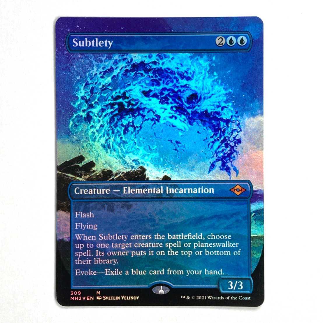Subtlety Mythic Rare 309/303 Modern Horizon 2 English Borderless Expansion Foil 3