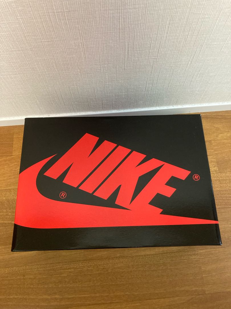 Nike Air Jordan 1 Retro High Og "Bread Patent" Black/HoWight Varsity Red 555088-063 26.5cm