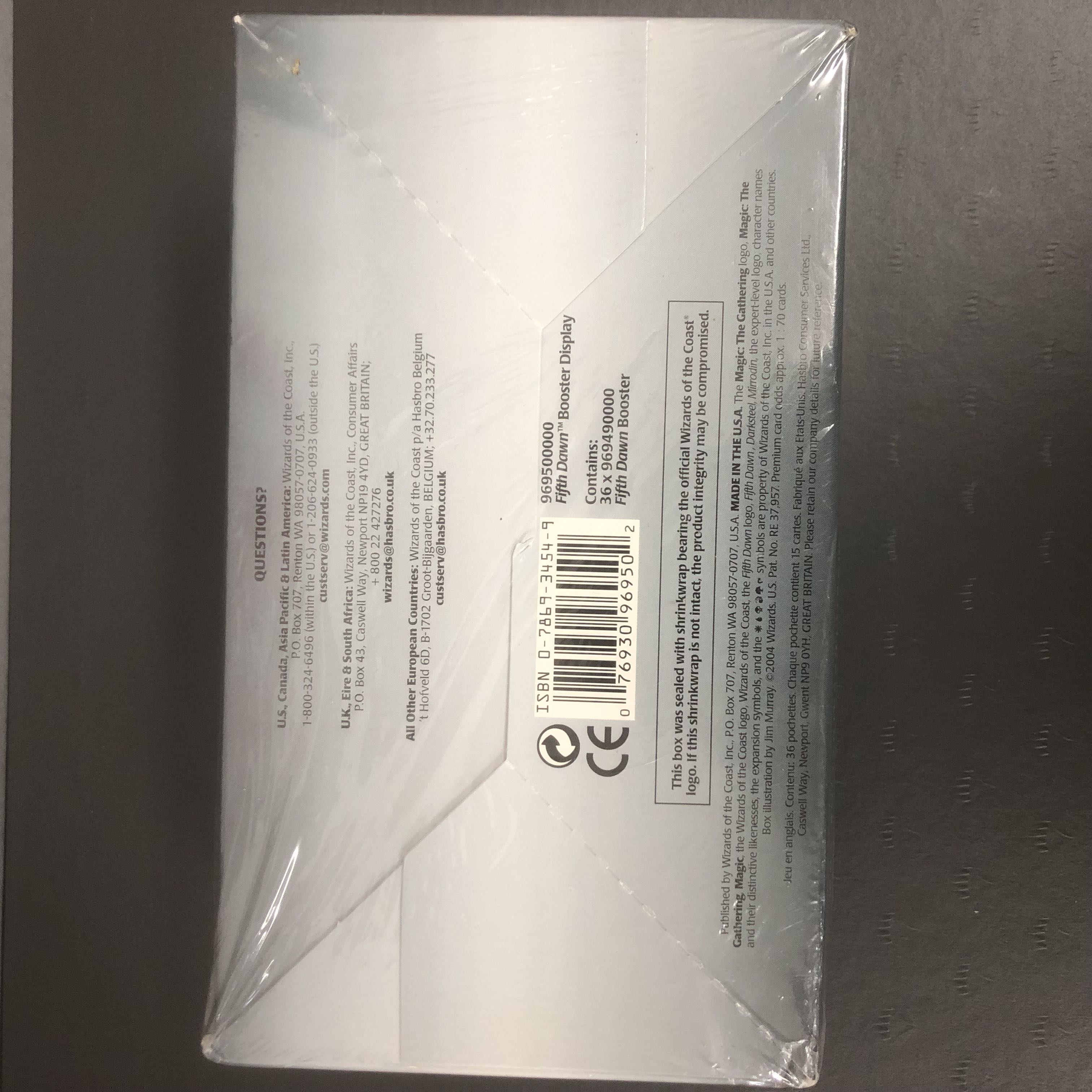 Box damage] MTG Fifth Dawn Fifth Dawn, unopened, BOX ②.