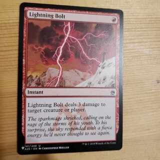 MTG Lightning Bolt Japanese Lightning bolt