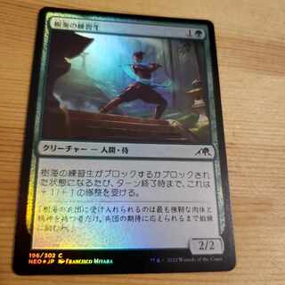 MTG 日本語 foil 樹海の練習生