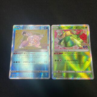 かがやくカメックス かがやくフシギバナセット　ポケモンGO