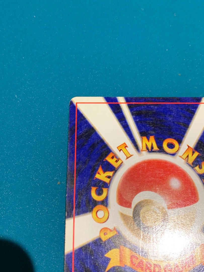 Pokemon Card Old Backside Celebi