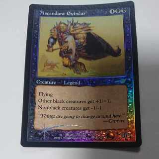 English [Foil] "Ascendant Evincar/Ascendant Evincar" [NEM] Black R

 1枚