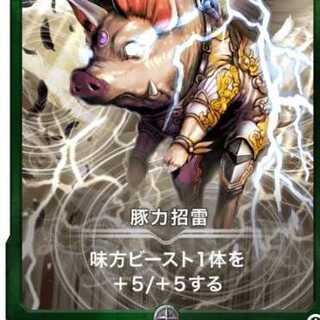 豚力招雷2枚