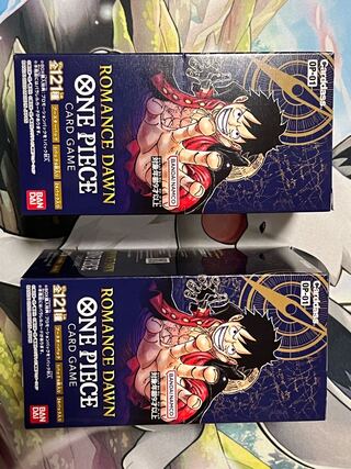 ワンピースカードゲーム ロマンスドーン 6BOX 新品未開封 テープ付き BANDAI 9月再販分!完全未開封 BOX ロマンスドーン ONE PIECE