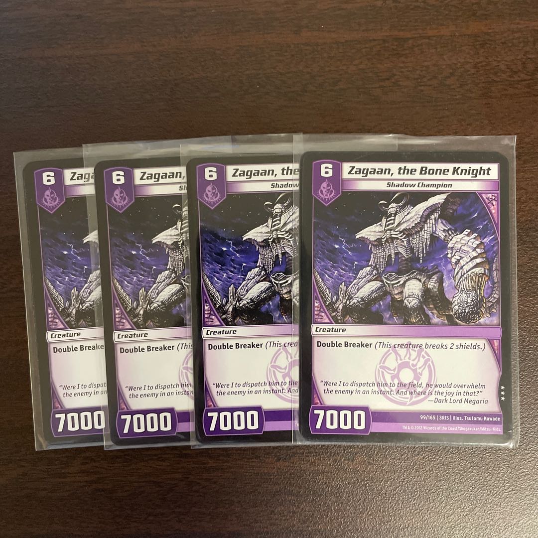 kaijudo version Zagaan, Knight of Darkness