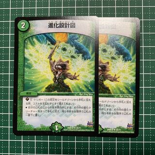 進化設計図 R 25/71 2枚