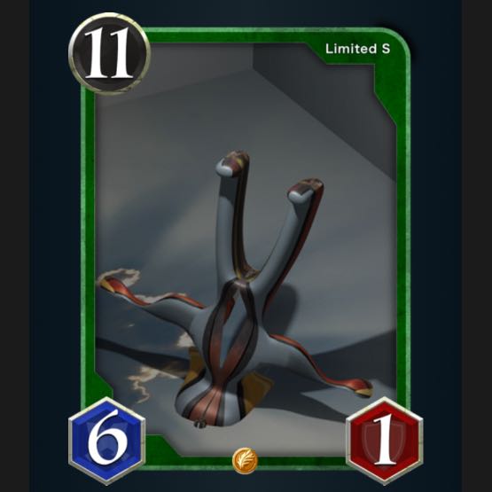 Sカード 緑スピリット　Asset Value: 56