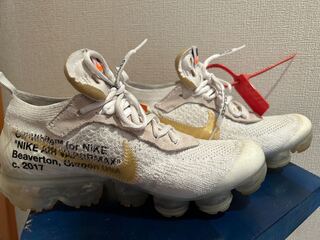 OFF-WHITE × NIKE AIR VAPORMAX WHITE 25cm