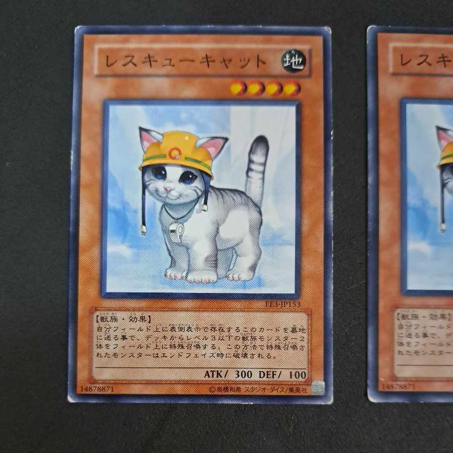 No.202 Yu-Gi-Oh Rescue Cat