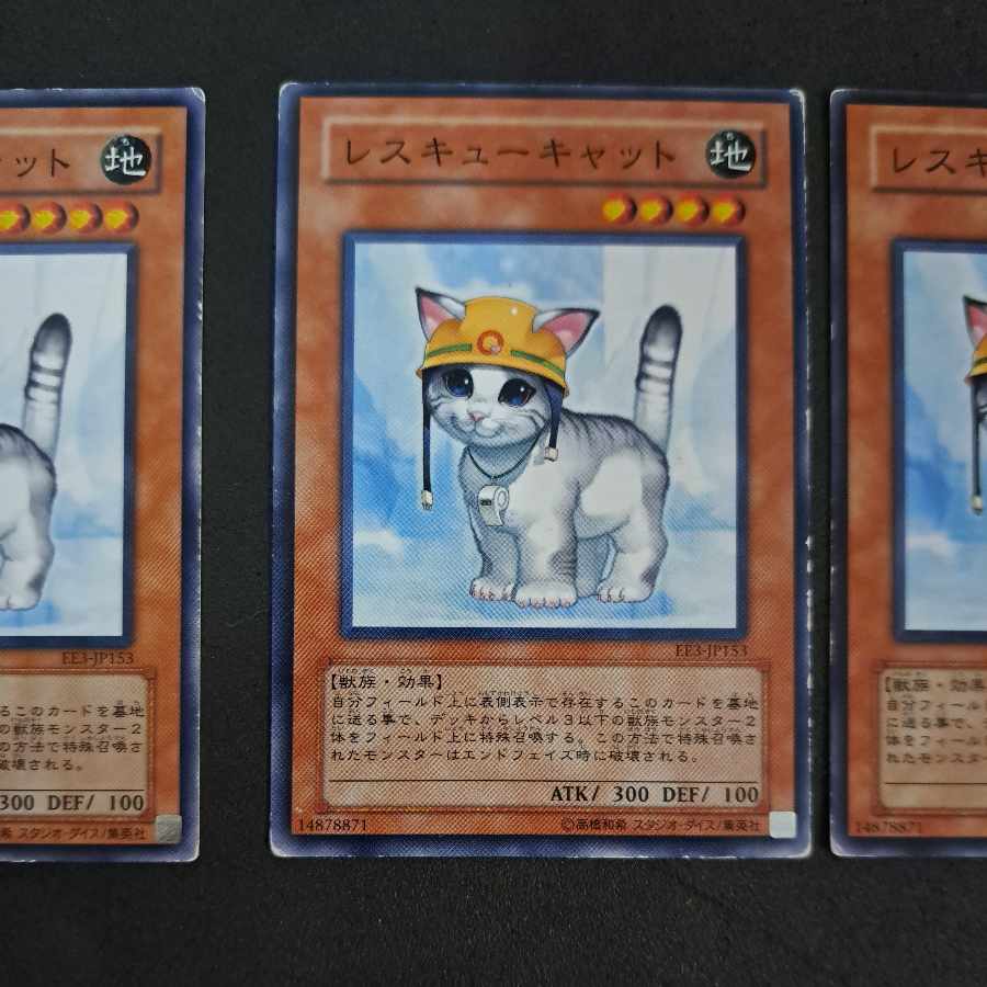 No.202 Yu-Gi-Oh Rescue Cat