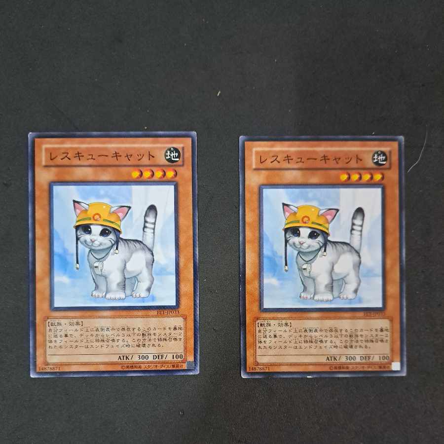 No.203 Yu-Gi-Oh Rescue Cat