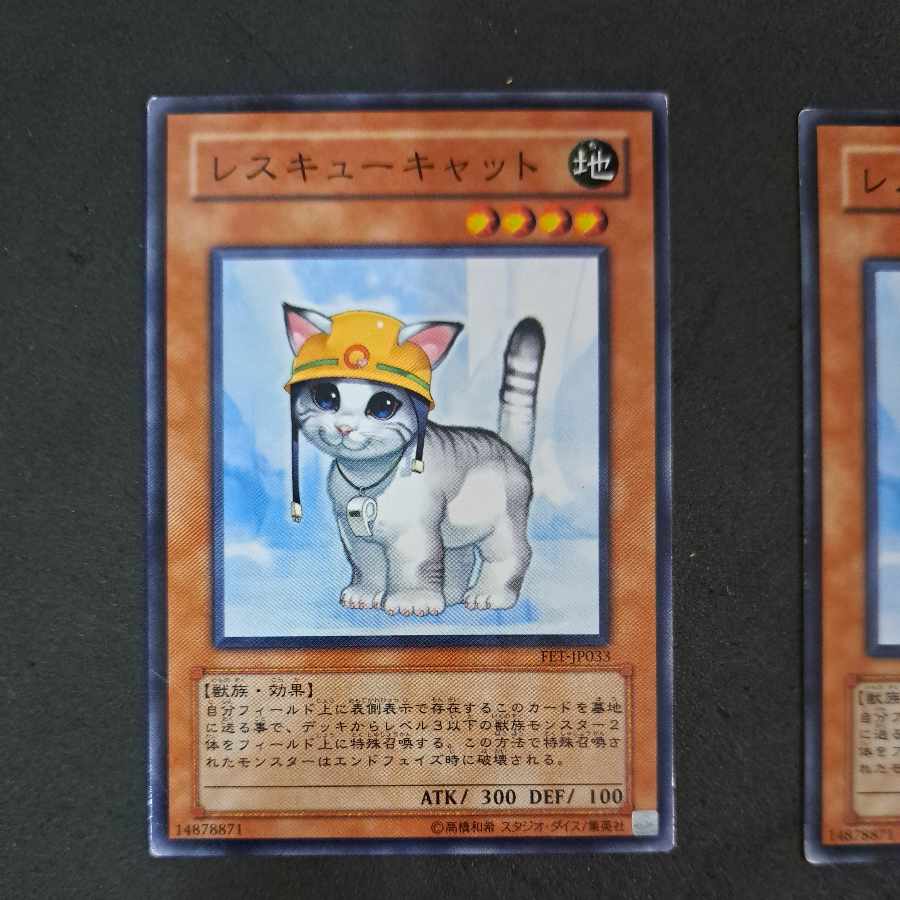 No.203 Yu-Gi-Oh Rescue Cat
