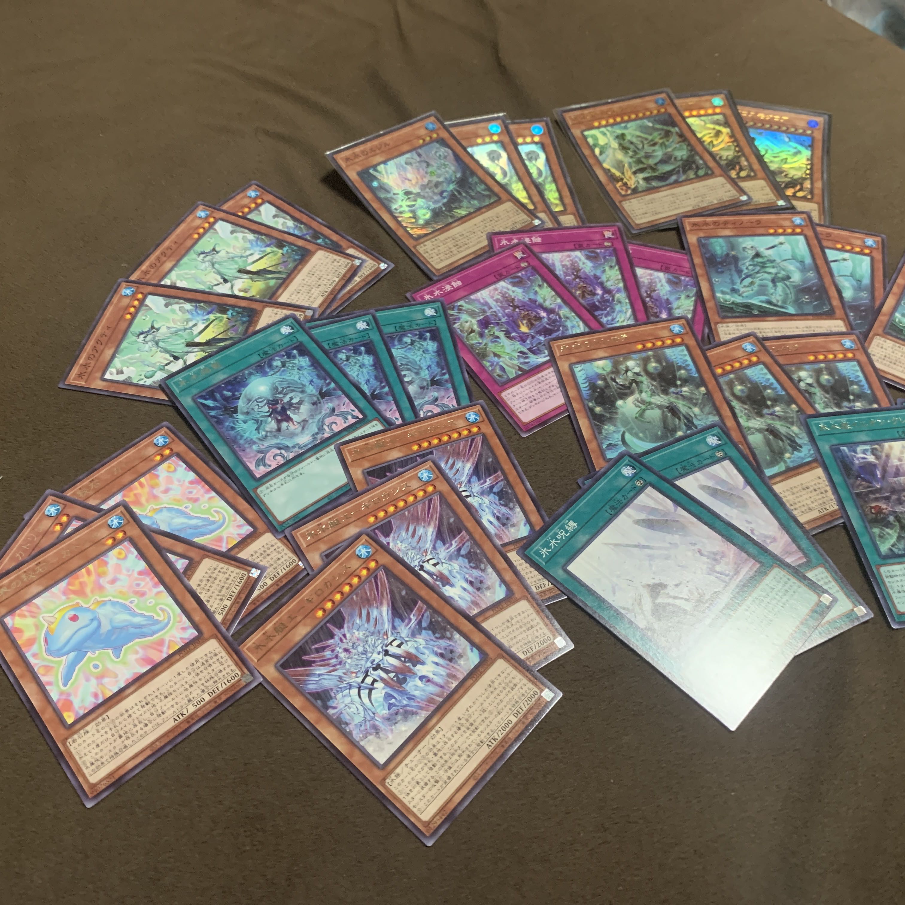 Yu-Gi-Oh! Ice Water Deck Parts Cosmo Chlore Egil