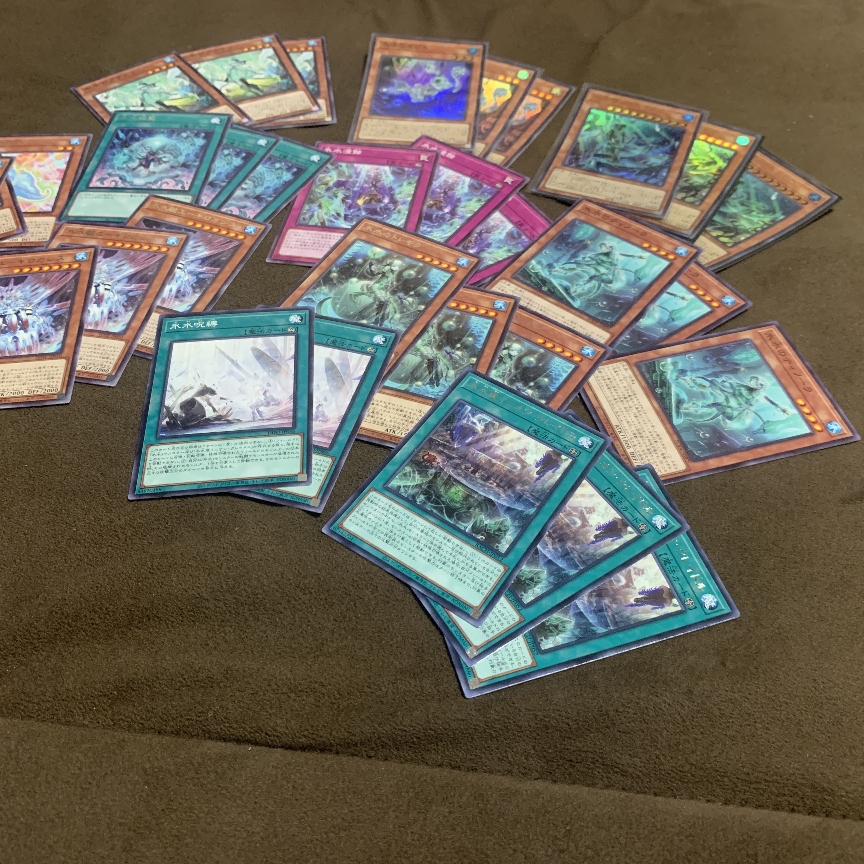 Yu-Gi-Oh! Ice Water Deck Parts Cosmo Chlore Egil