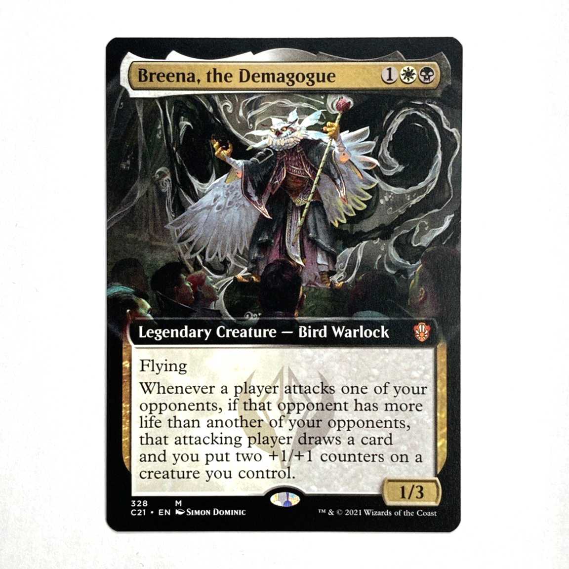 Breena, the Demagogue 328/081 English Extended Art