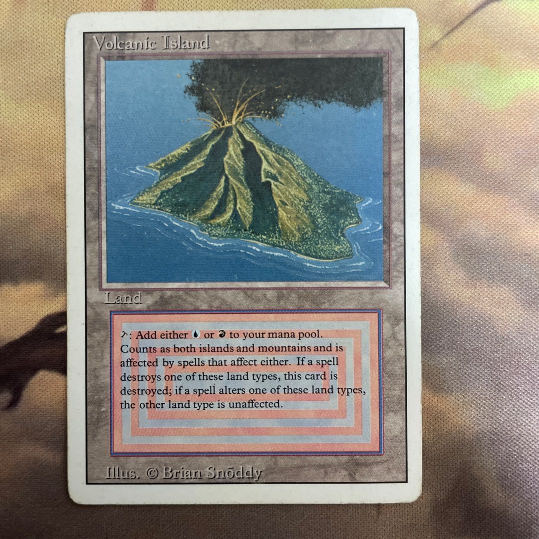 volcanic island