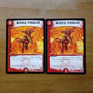 爆流忍法 不死鳥の術 2枚セット
