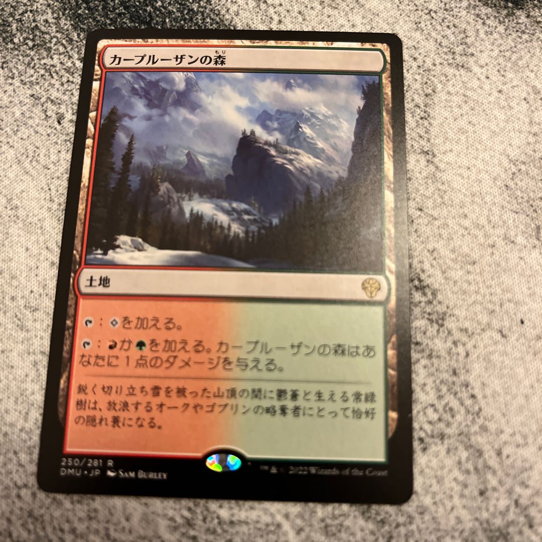 MTG Karplusan Forest