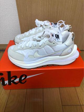 sacai × Nike Vapor Waffle "White Gum" 29cm